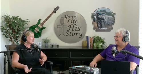 Your Life His Story podcast recording with guest Tina B.